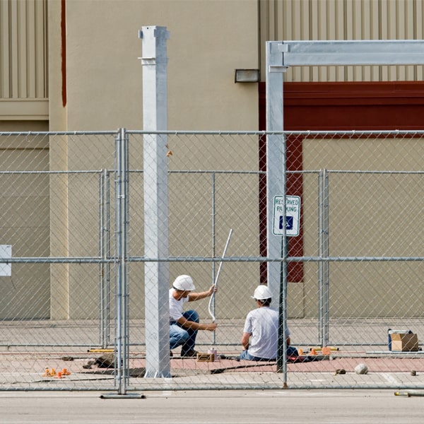 how long can i rent the temporary fence for my building site or event in Pink Hill NC